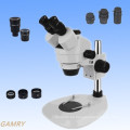 Szm0745t serie con diferentes tipos de stand zoom estéreo microscopio (szm0745t)